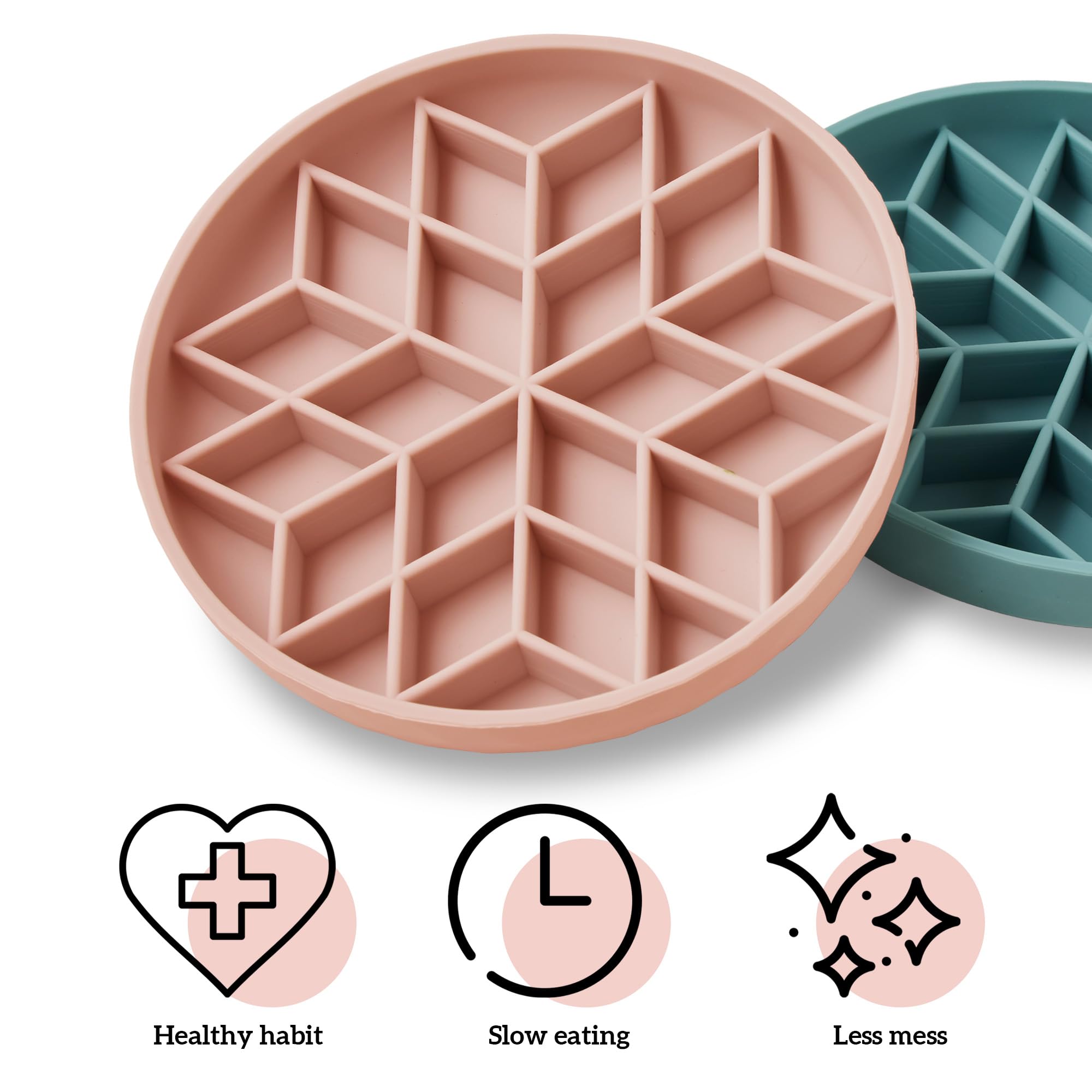 Silicone Puppy Cat Food Bowl with Anti-Slip Suction Cup