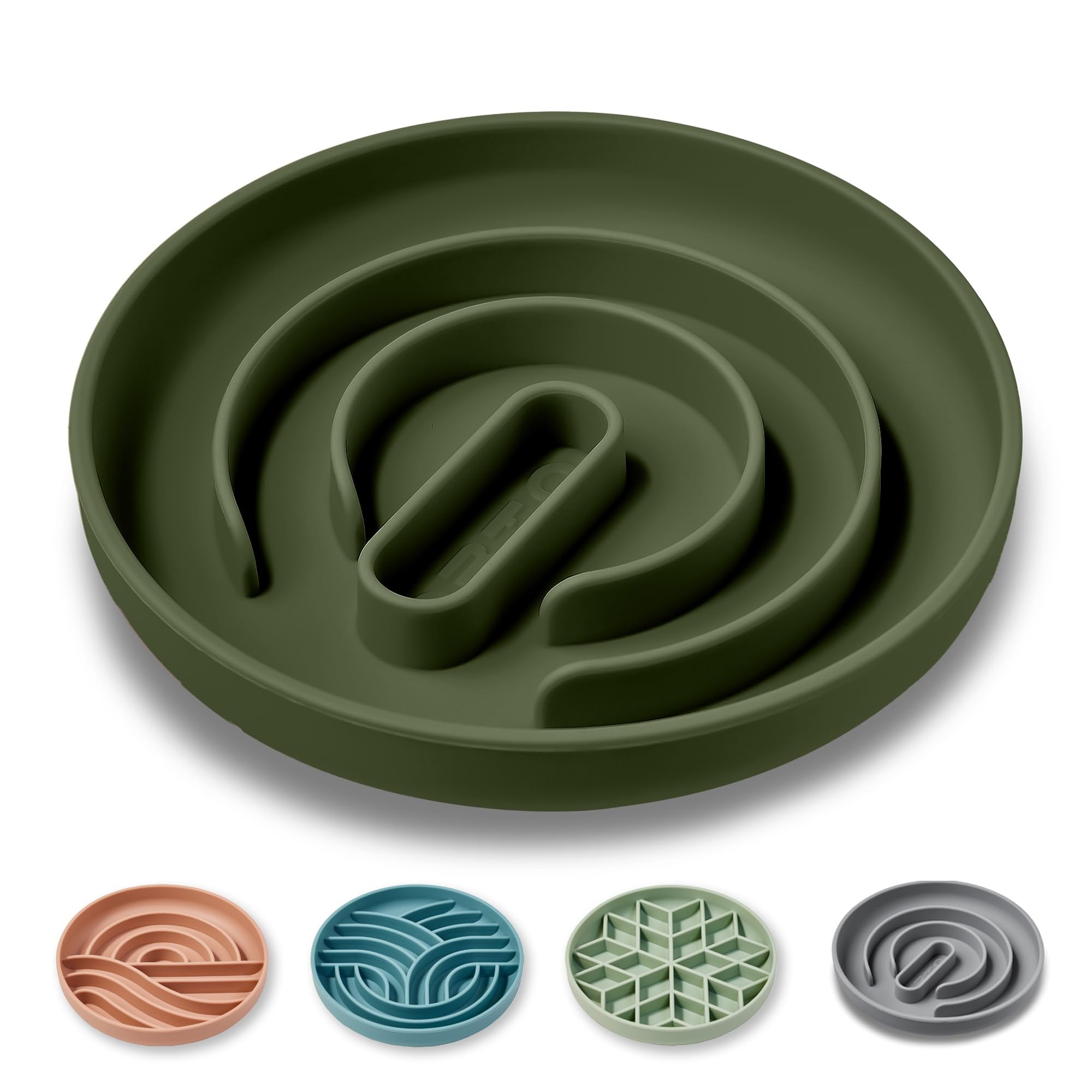 Silicone Puppy Cat Food Bowl with Anti-Slip Suction Cup