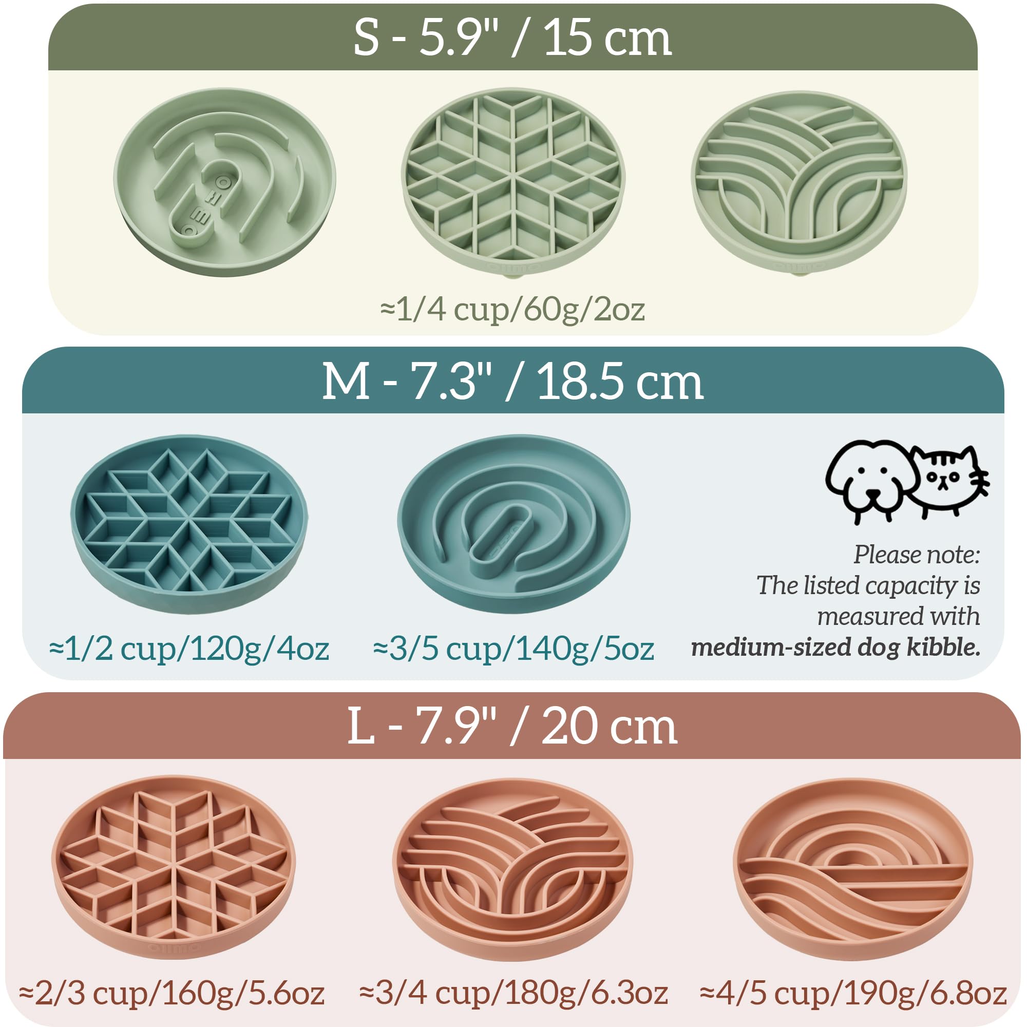 Silicone Puppy Cat Food Bowl with Anti-Slip Suction Cup