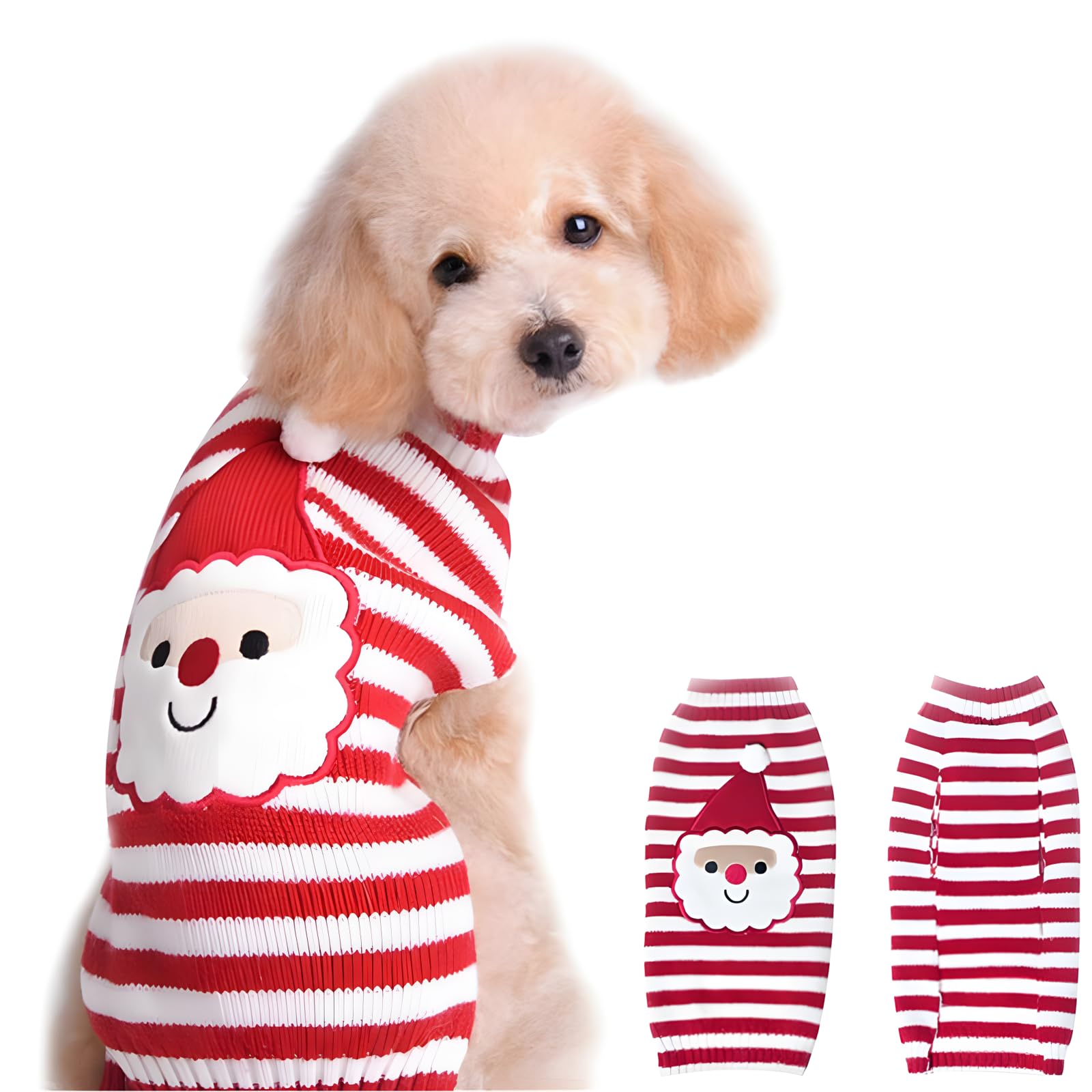 NACOCO Dog Snow Sweater - Snowman Holiday Xmas Christmas Pet Clothes for Small Dog and Cat (Snowman, S)