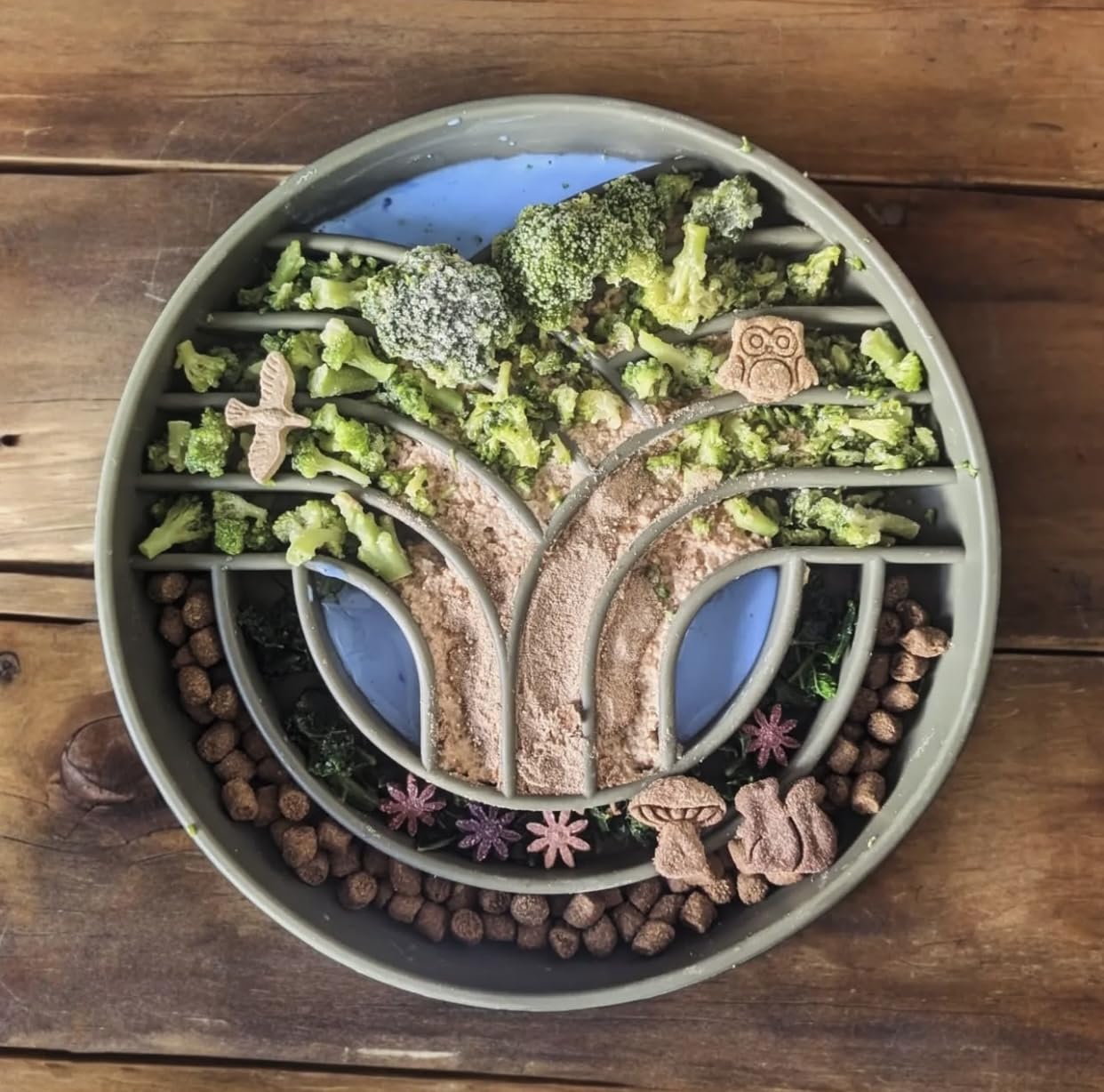 Silicone Puppy Cat Food Bowl with Anti-Slip Suction Cup