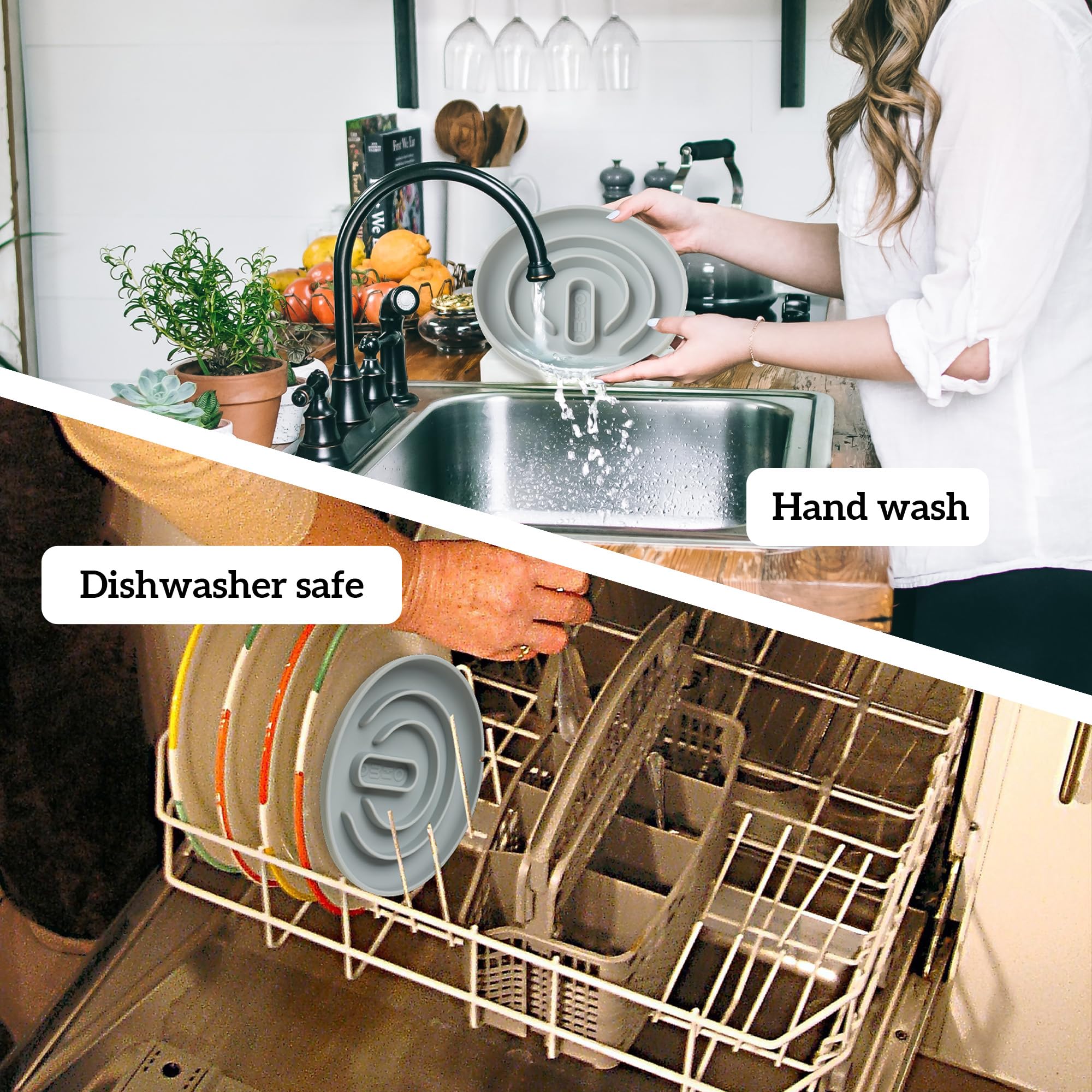 Silicone Puppy Cat Food Bowl with Anti-Slip Suction Cup