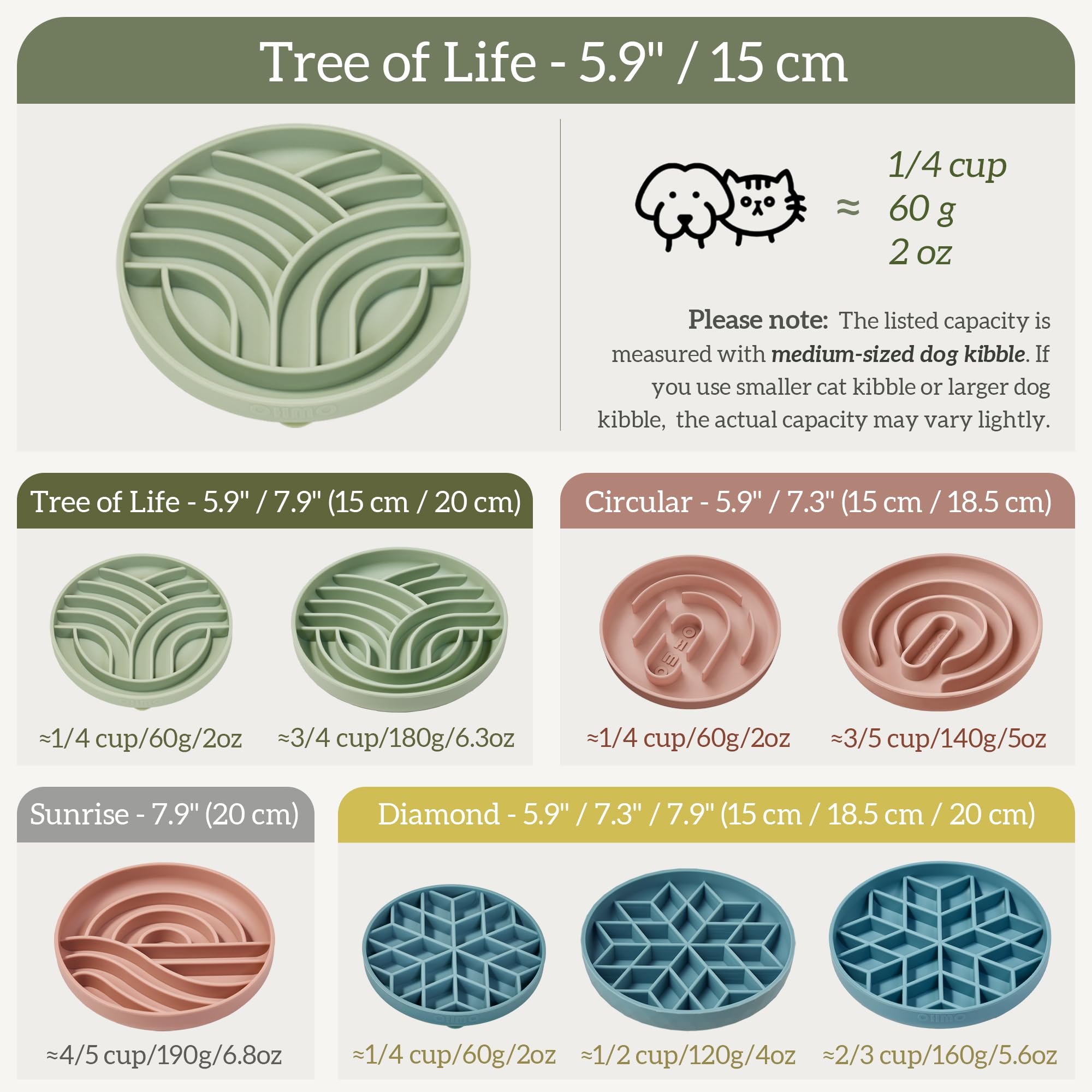 Silicone Puppy Cat Food Bowl with Anti-Slip Suction Cup