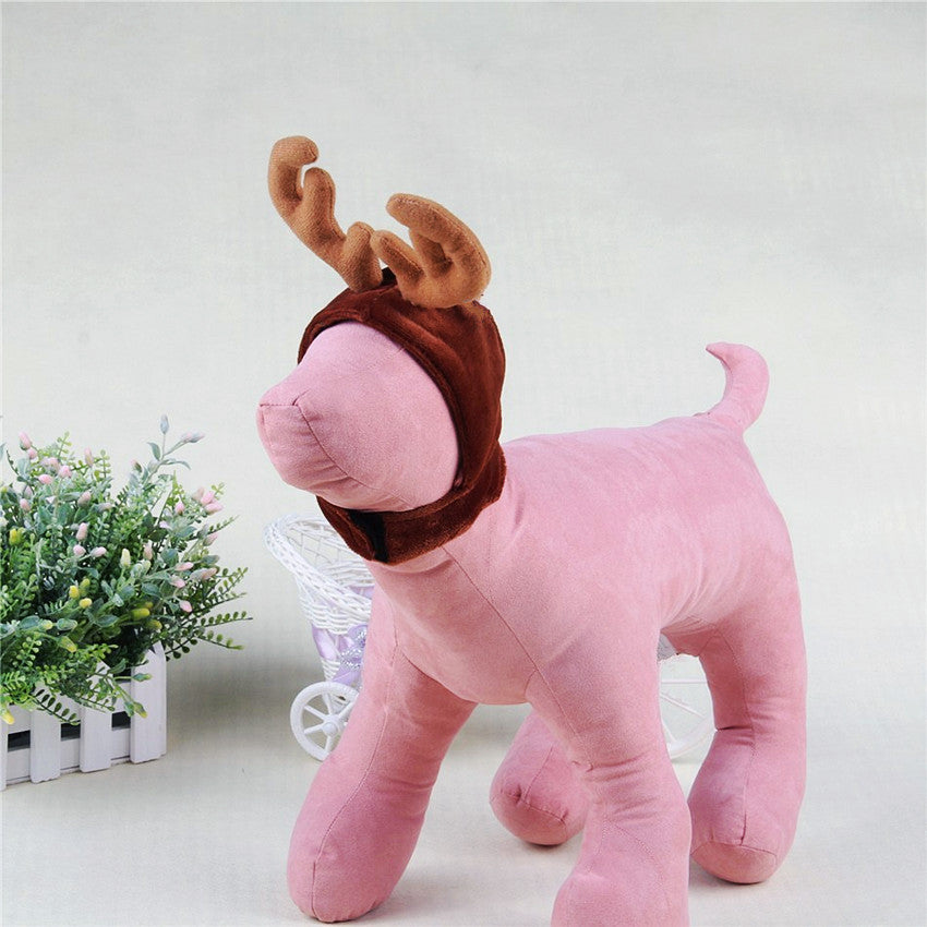 Teddy Dog and Cat Antler Toy