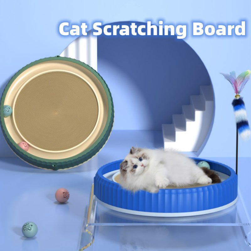 NEW Round Cat Scratching Board Wear-resistant Anti-scratch