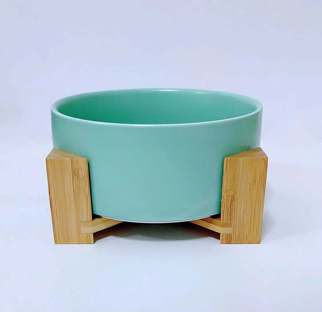 Elevated Dog Bowl with Anti-Tip Tripod Design