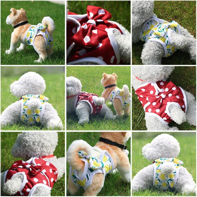 Reusable Dog Diapers Washable Female Dog Physiological Pants